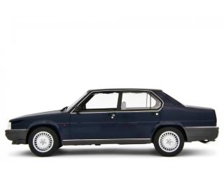 ALFA ROMEO ALFA 90 2.5 INIEZIONE QUADRIFOGLIO ORO 1985 - Blu Olandese Laudoracing 1:18 Resinemodell (Türen, Motorhaube... nicht zu öffnen!)